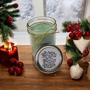 AVAILABLE NOW! Bayberry Legend Candle Soy Wax Holiday Tradition Candle 8 oz